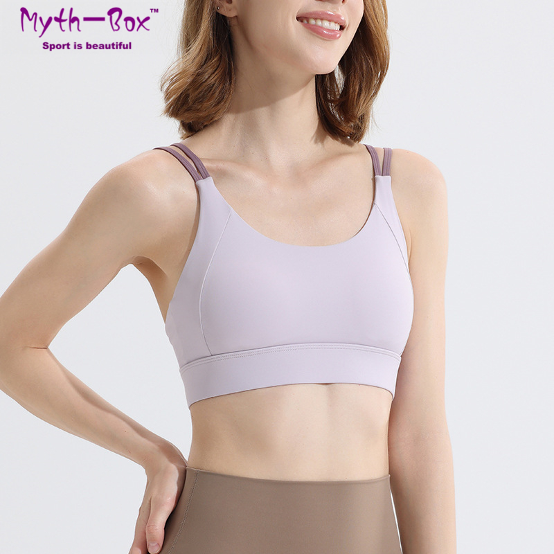 女性ヨガブラトップ耐衝撃スポーツブラランニング下着パッド付き - Yoga Fitness Qc のレビューと価格