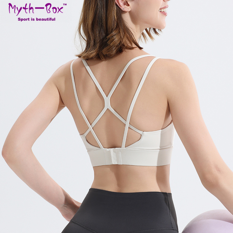女性ヨガブラトップ耐衝撃スポーツブラランニング下着パッド付き - Yoga Fitness Qc のレビューと価格