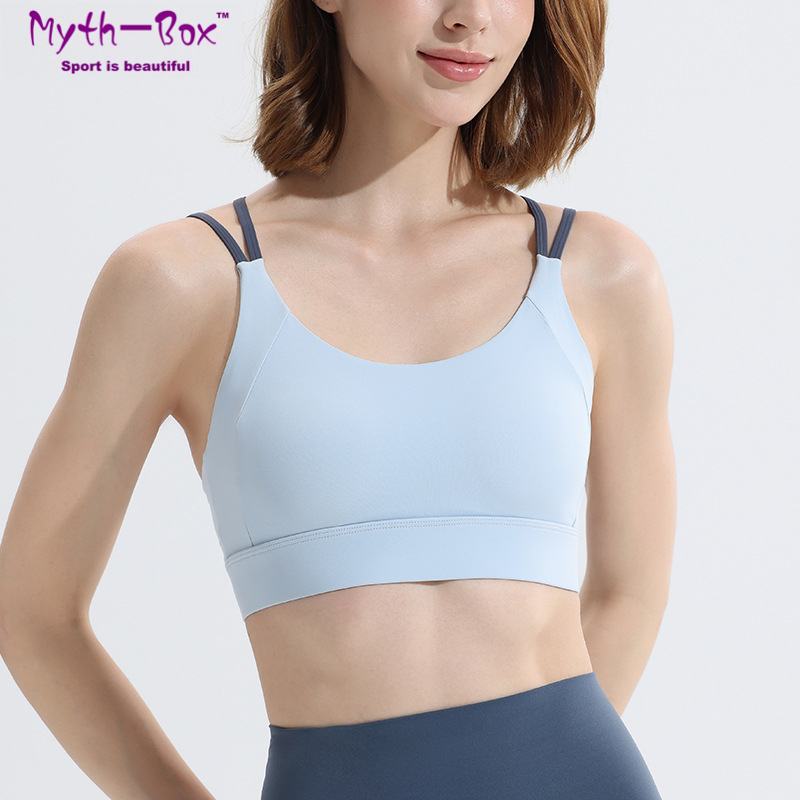 女性ヨガブラトップ耐衝撃スポーツブラランニング下着パッド付き - Yoga Fitness Qc のレビューと価格