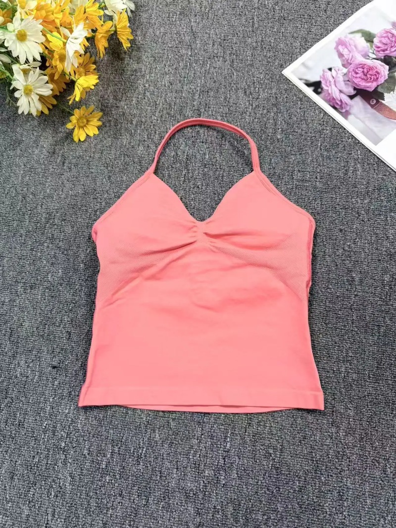 DFCF レディース シームレス スポーツトップ ホルターネ - Yoga En Fitness のレビューと価格